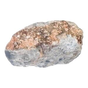 Natural 2.4lbs. Blue Calcite Quartz